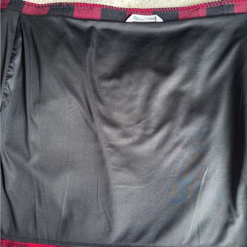 Woolrich Red and Black Buffalo Plaid Mini Skirt - Picture 7 of 7